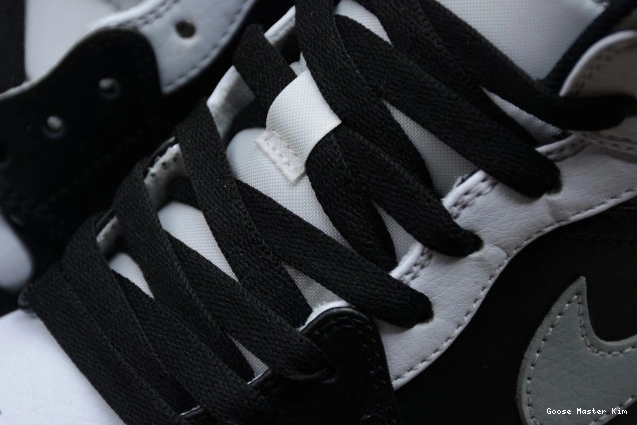 Mid White Jordan AIR 1 Shadow 554724-073 0617